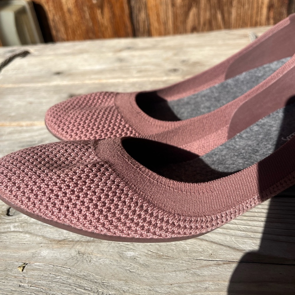 Allbirds Tree Breezer Flats – Mauve Pink | New, Never Worn, Size W9 - Picture 11 of 14
